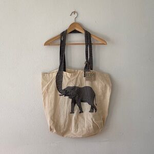 Eco Friendly Canvas Tote Bag Cotton Natural